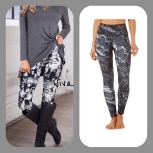 Like 🆕RBX Compression Marble Exercise Pants Sz L